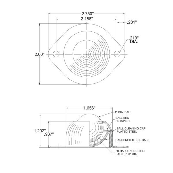 Straight Faced Wheel 1SP-B4031-2, 1Stsource Products, Mfr#: 1SP-B4031-2